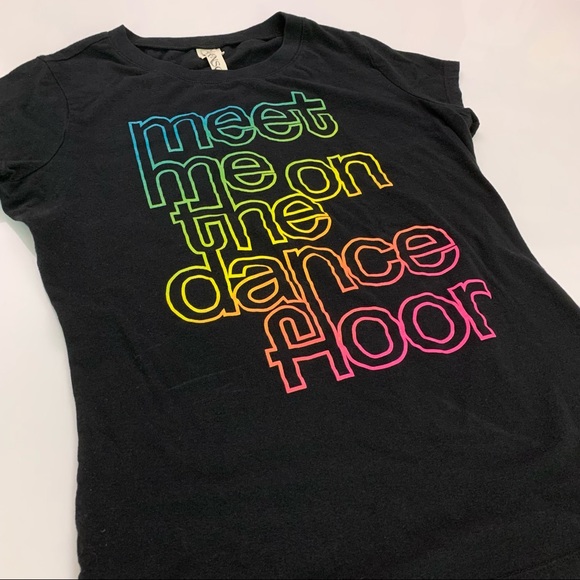 Meet Me On The Dance Floor retro juniors tee - Picture 2 of 7